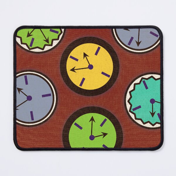 Item preview, Clocks fabric textured art background designed and sold by zuchri.