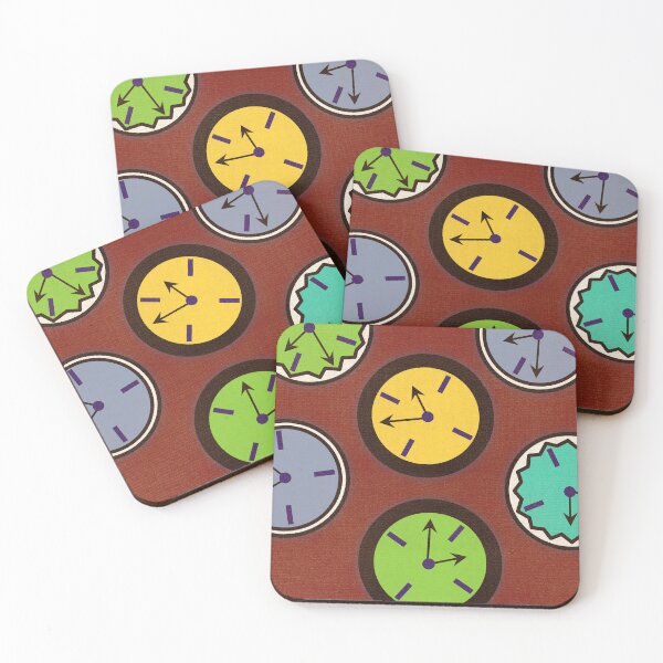 Item preview, Clocks fabric textured art background designed and sold by zuchri.