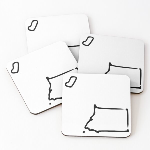 Item preview, Equatorial Guinea (Guinea Ecuatorial) Minimalistic Country Outline designed and sold by Natamus.