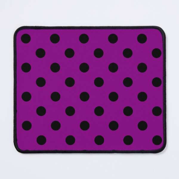 Item preview, Black Polka Dots On Purple designed and sold by POLKAIWERX.