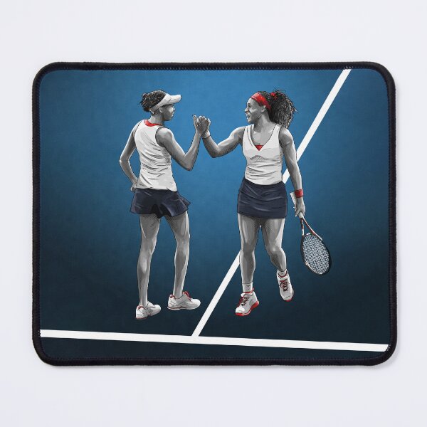 Item preview, Serena & Venus Williams Tennis Artwork designed and sold by barrymasterson.
