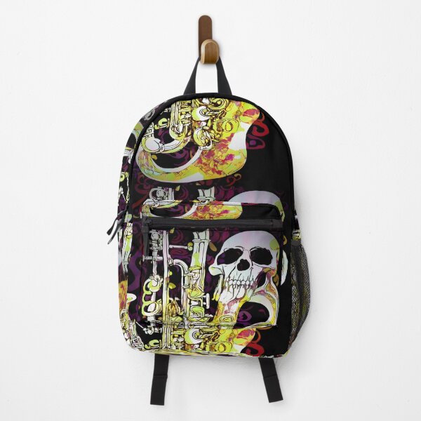Item preview, acid jazz skull designed and sold by weirdove.