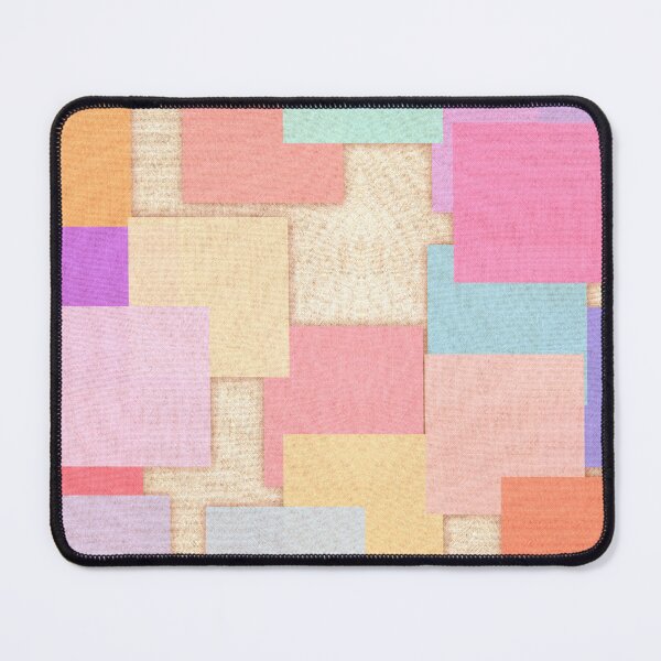 Item preview, Colorful geometric fabric textured art background designed and sold by zuchri.