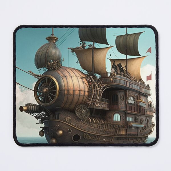 Item preview, Steampunk Ship designed and sold by Digital-Space.