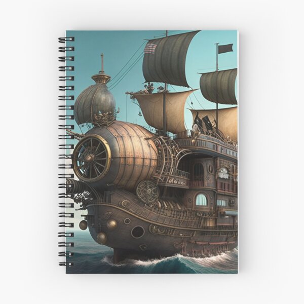 Item preview, Steampunk Ship designed and sold by Digital-Space.