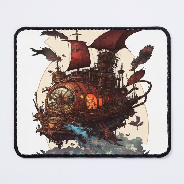Item preview, Sailing Steampunk Ship designed and sold by Digital-Space.