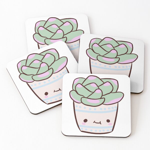 Item preview, Cute succulents illustration  designed and sold by Yarafantasyart.
