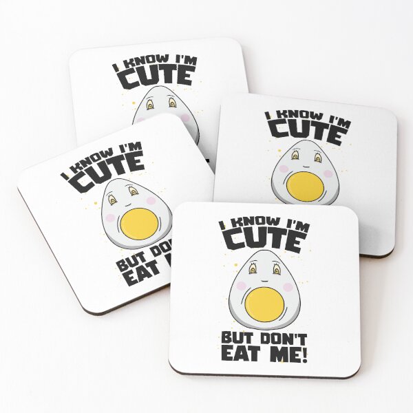 Item preview, I Know I'm Cute But Don't Eat Me - Vegan Apparel designed and sold by FierceRoots.