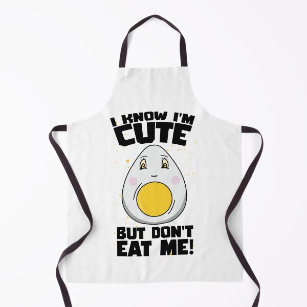 Item preview, I Know I'm Cute But Don't Eat Me - Vegan Apparel designed and sold by FierceRoots.