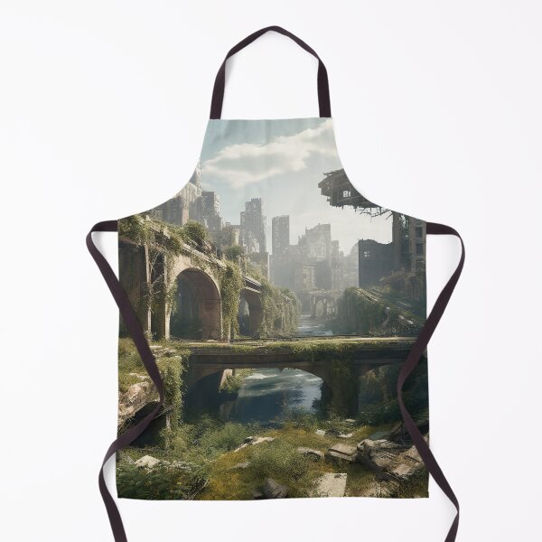 Item preview, Ruins of the Overgrown City designed and sold by PrintCove.