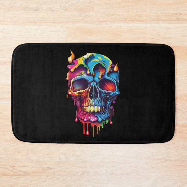 Item preview, Colorful Abstract Skull  designed and sold by Boss of Art.