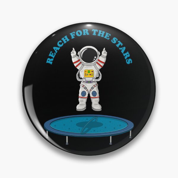 Artikelvorschau, Reach for the Stars Astronaut entworfen und verkauft von Sfumata Illustration.
