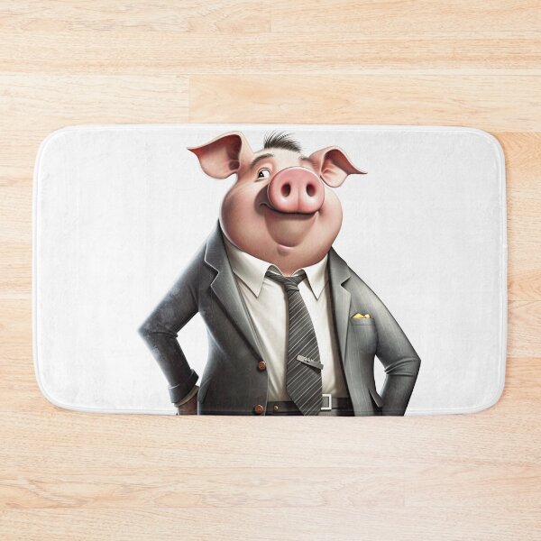 Item preview, Animated Business Pig designed and sold by FireScreen.