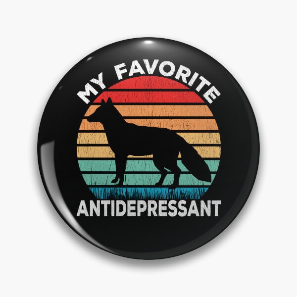 Item preview, Fox Antidepressant - Fox Lover Funny designed and sold by Dapperly Tees.