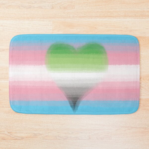 Item preview, Watercolor Transgender Aromantic Pride Flag designed and sold by Sum-Thangs.