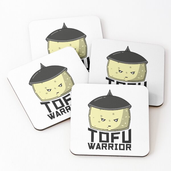 Item preview, TOFU Warrior - Vegan Apparel designed and sold by FierceRoots.