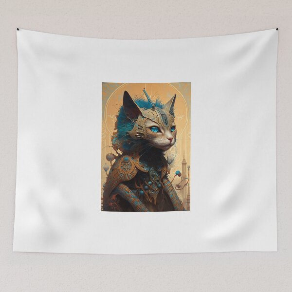 Artikelvorschau, Fantastical Felines #EC76CA0B entworfen und verkauft von nixlim.
