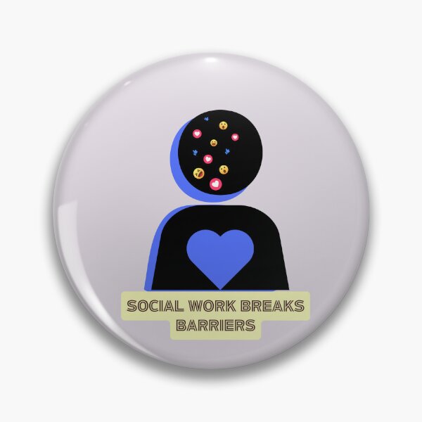 Item preview,   social  work breaks barriers designed and sold by ODECX.