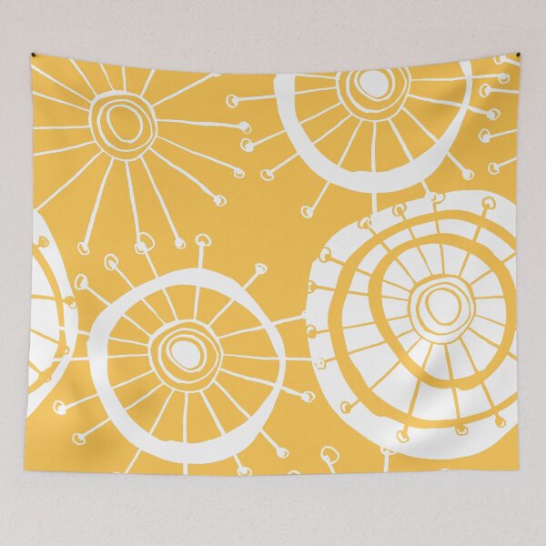 Item preview, Mid-Century Modern Brighter Yellow And White Designs designed and sold by DEC02.