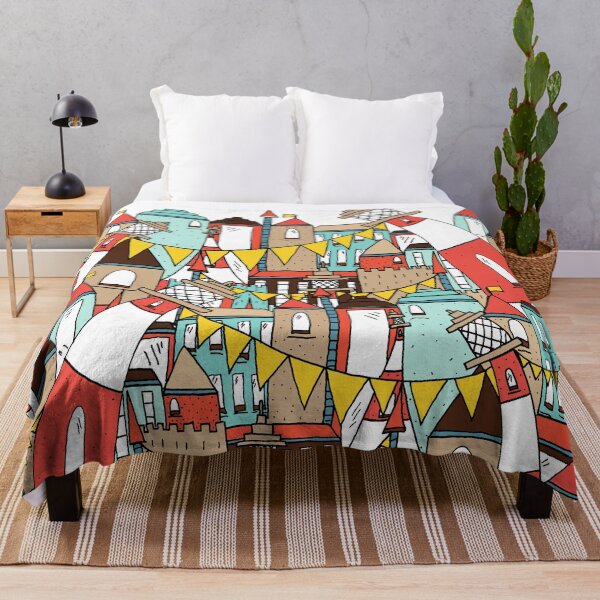 Item preview, The lighthouse town designed and sold by Swadeillustrations.