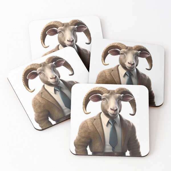 Item preview, Animated Business Goat designed and sold by FireScreen.