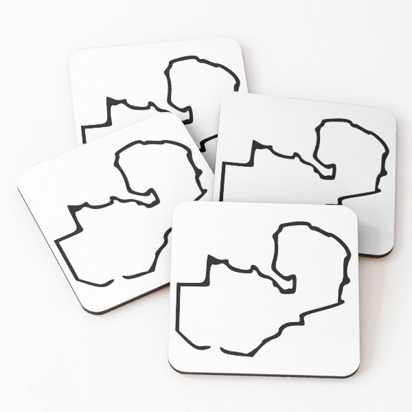Item preview, Zambia Minimalistic Country Outline designed and sold by Natamus.