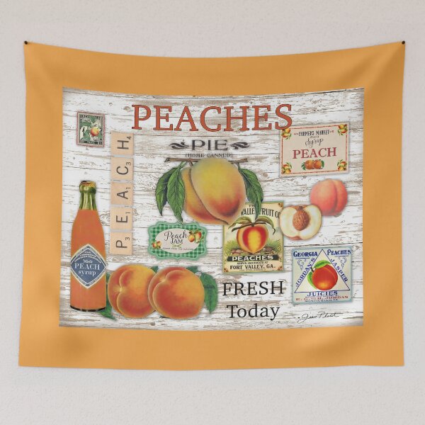 Item preview, Rustic Peach Kitchen Art designed and sold by Jean Plout.