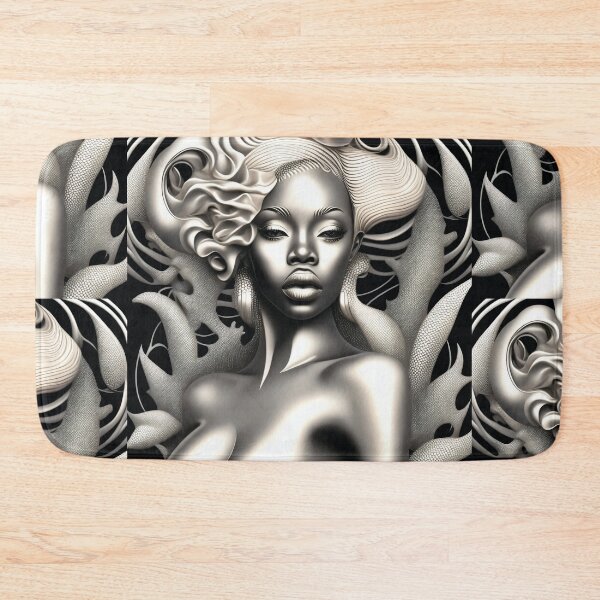 Item preview, African Mermaid - Fascination of the futuristic underwater world designed and sold by NDArtistShop.