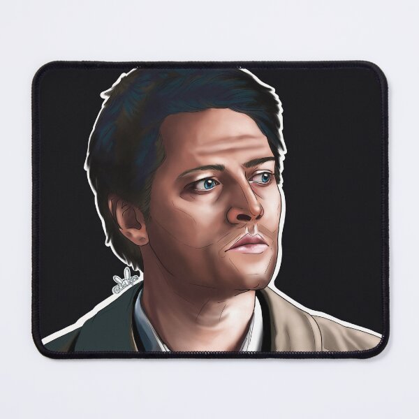 Item preview, Blue hair Castiel designed and sold by LesLapins.