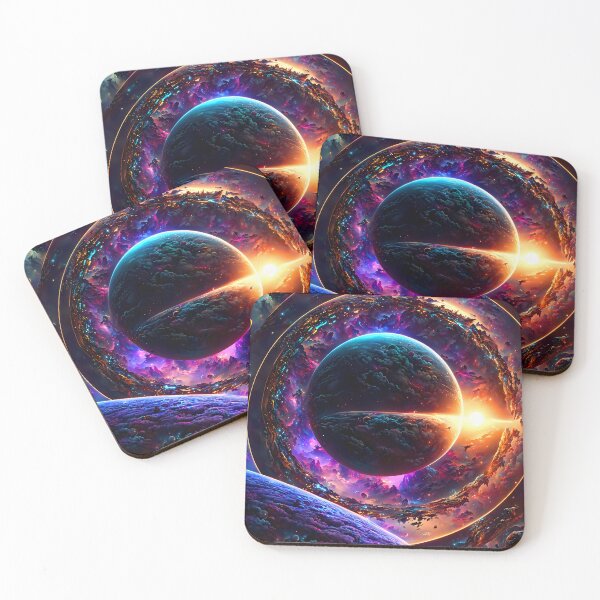 Item preview, Celestial Enigma: Enormous Magnetic Rings and a Dark World designed and sold by zar4fussion.