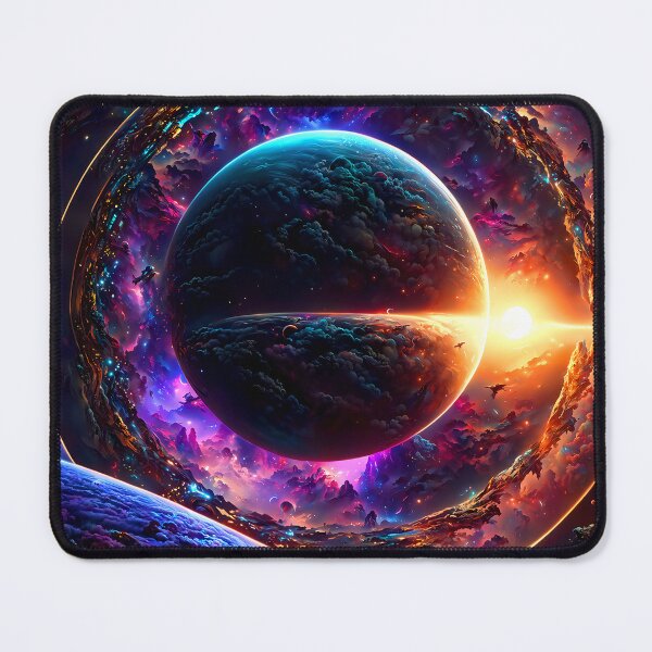 Item preview, Celestial Enigma: Enormous Magnetic Rings and a Dark World designed and sold by zar4fussion.