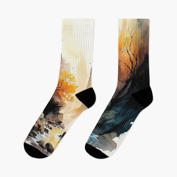 Item preview, fantasy river watercolor designed and sold by shokA Design.