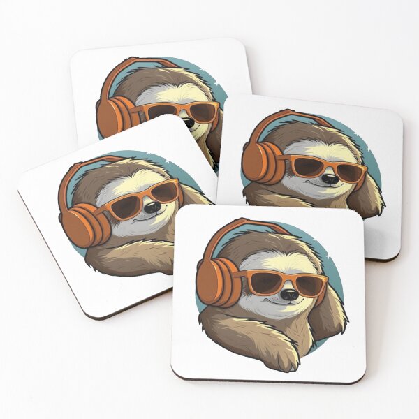 Item preview, DJ Sloth designed and sold by JTasART.