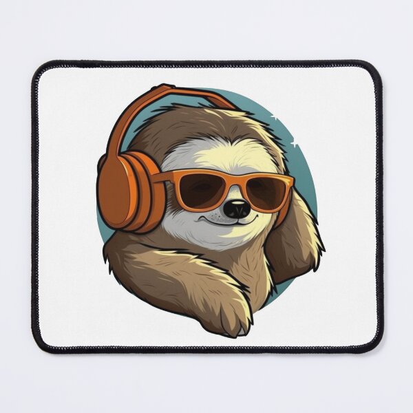 Item preview, DJ Sloth designed and sold by JTasART.