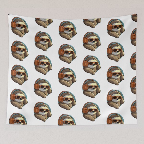Item preview, DJ Sloth designed and sold by JTasART.