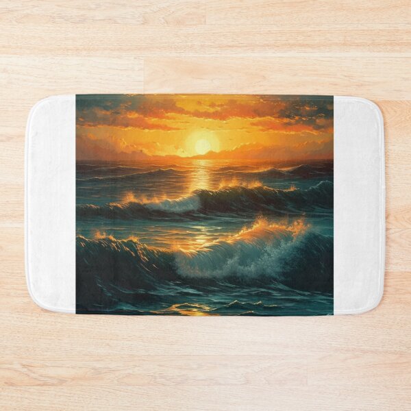 Artikelvorschau, Stormy Sunset at Sea entworfen und verkauft von FireScreen.