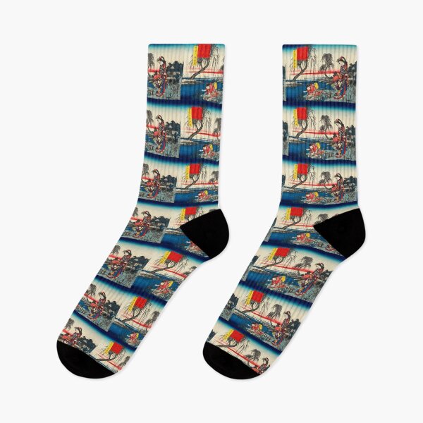Item preview, Utagawa Hiroshige Japanese women designed and sold by TeeARTHY.