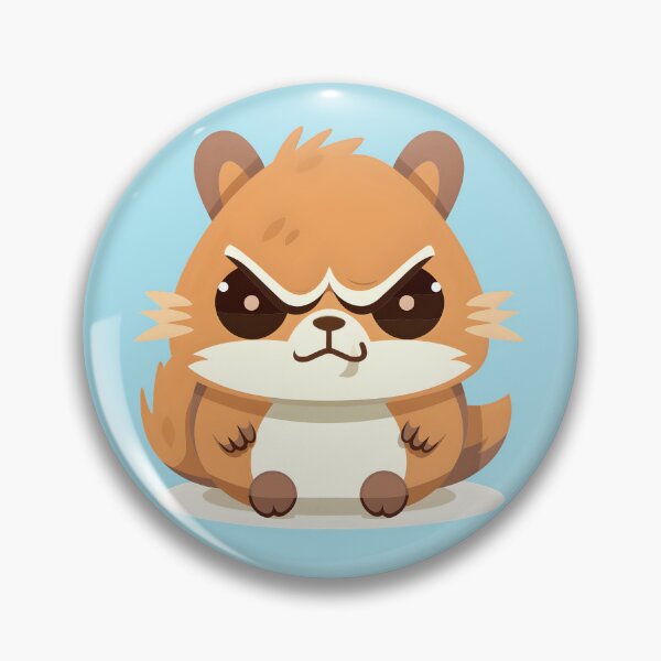 Item preview, Grumpy squirrel designed and sold by MidgardWonders.