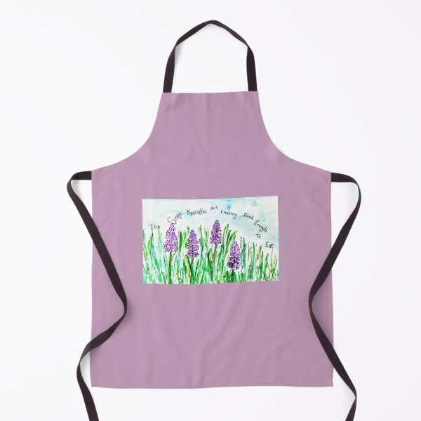 Item preview, Etegami Grape Hyacinths Good Enough to Eat designed and sold by EtegamiJourney.