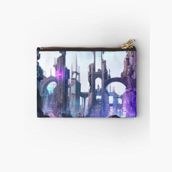 Item preview, Elf City In Cyberpunk Universe designed and sold by KalipsoArt.