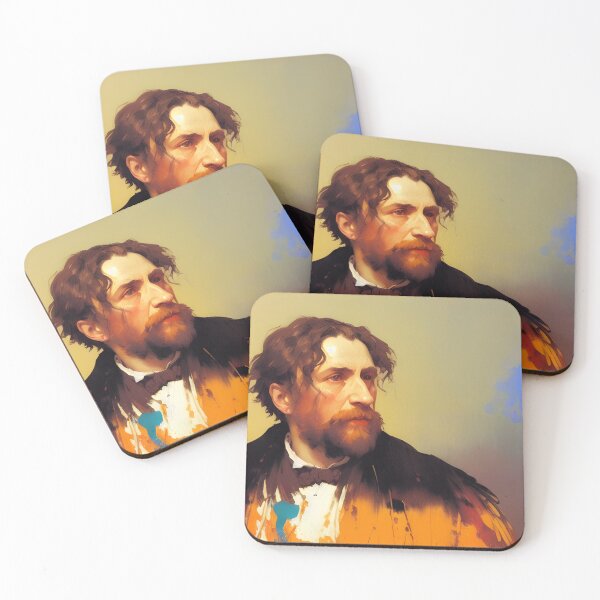 Item preview, Ilya Repin Self Portrait I In his Own Style designed and sold by daido-ai.