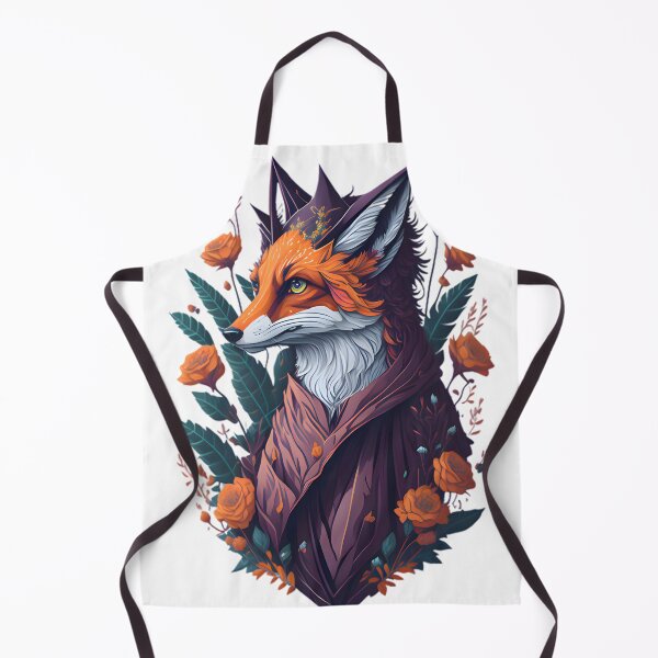 Item preview, Fox With Flowers designed and sold by StyleSan1.