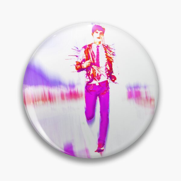 Item preview, Man running up the mountain Fuchsia designed and sold by GDDO.