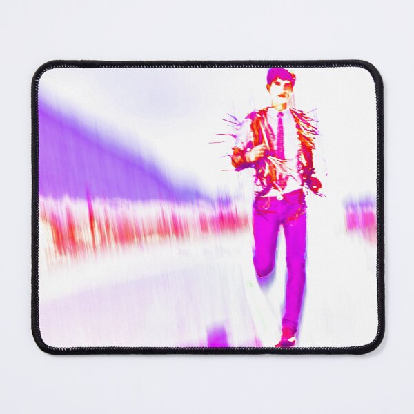 Item preview, Man running up the mountain Fuchsia designed and sold by GDDO.