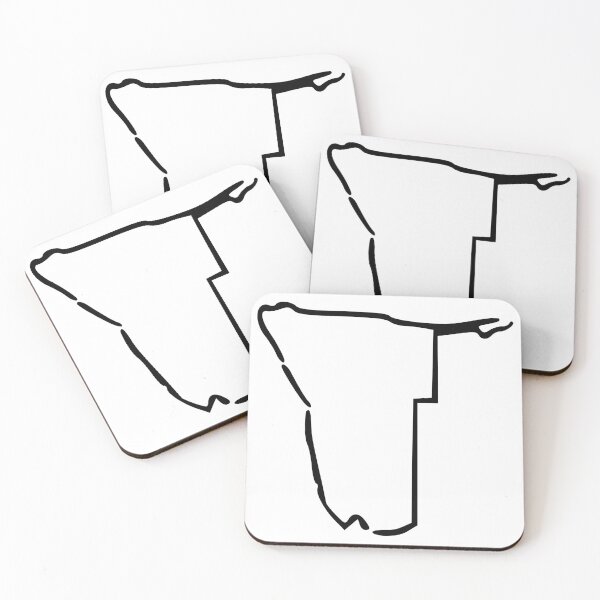 Item preview, Namibia Minimalistic Country Outline designed and sold by Natamus.