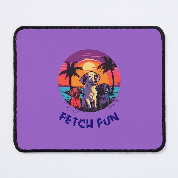 Item preview, Fetch Fun | Dog Squad | Beautiful Sunset Beach designed and sold by ArtfulDelights.
