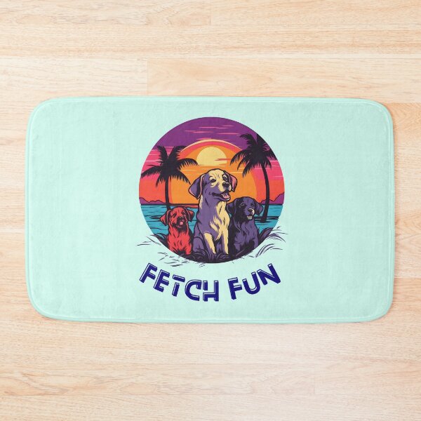 Item preview, Fetch Fun | Dog Squad | Beautiful Sunset Beach designed and sold by ArtfulDelights.