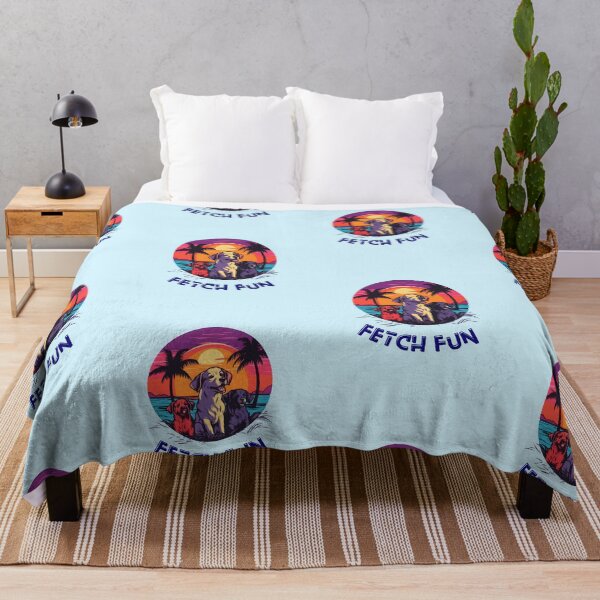 Item preview, Fetch Fun | Dog Squad | Beautiful Sunset Beach designed and sold by ArtfulDelights.