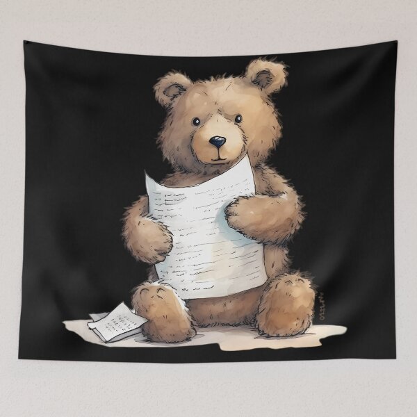 Item preview, Little Bear Revising For A Test designed and sold by MTJ-Mushrooms.
