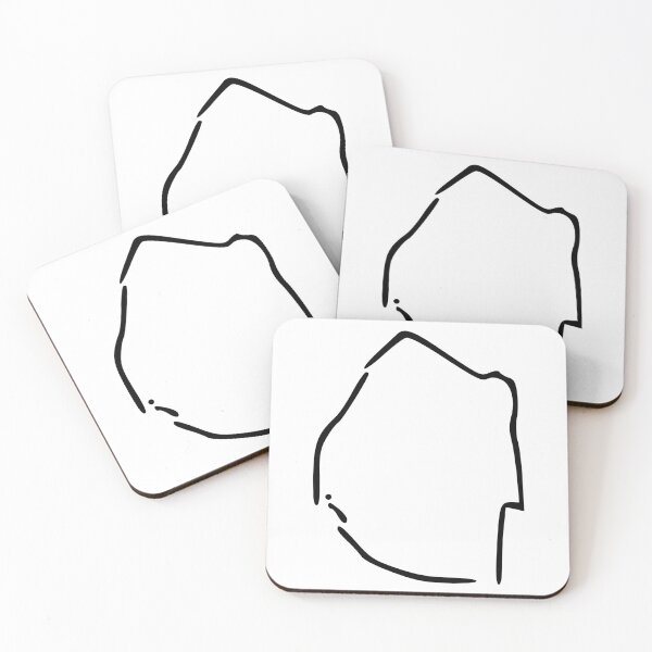 Item preview, Eswatini (Swaziland) Minimalistic Country Outline designed and sold by Natamus.